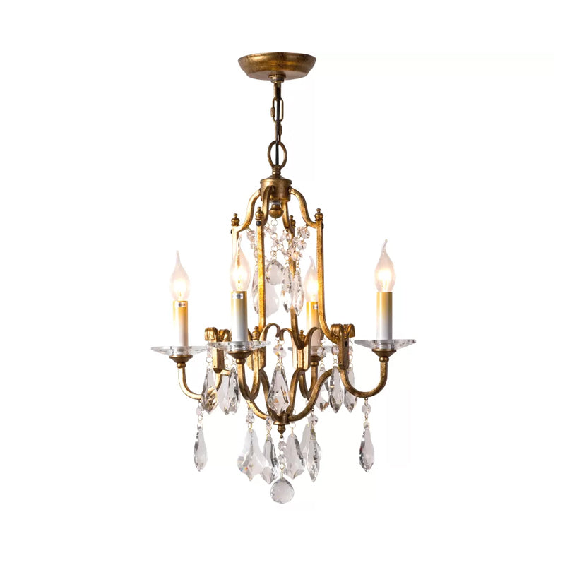 Playage de chandelier en laiton à 4 laiton
