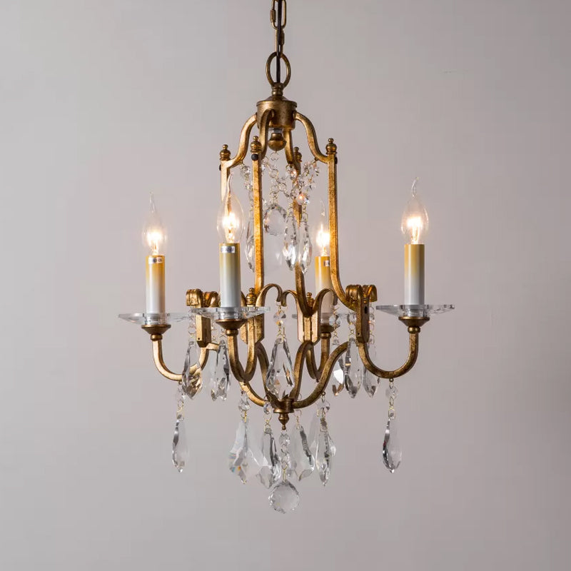 Playage de chandelier en laiton à 4 laiton