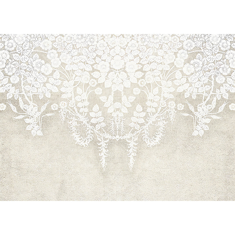 Illustration Ivy Wall Paper Murals Large Wall Decor for Bedroom, Customized Size Available