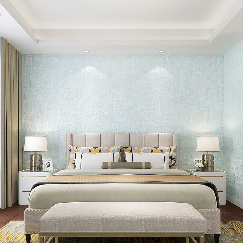 Self-Stick Solid Wallpaper Simplicity Textured Wall Decor with Removable Design, 17.1-sq ft