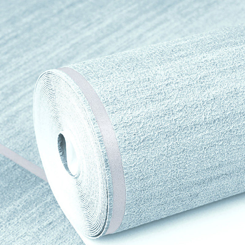 Flock Fabric Wall Covering Ombre Geometric Texture Wallpaper for Bedroom Decoration