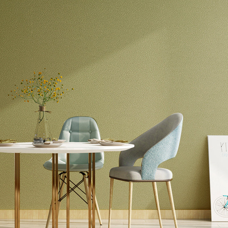 Wall Covering Scandinavian Solid Adult Pastel Color Wallpaper Roll for Dining Room