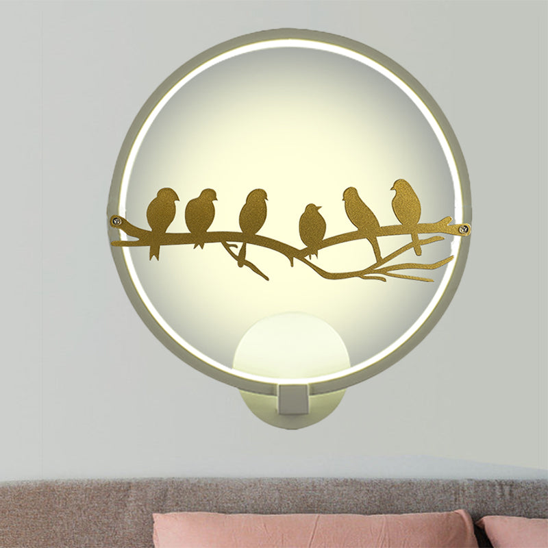 Éclairage mural blanc / noir Route