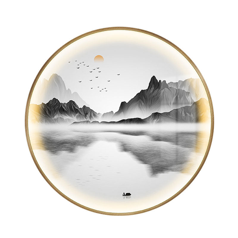 ASIA STYLE ROUND MALAT MUR MURD LED LED MUR MURURE