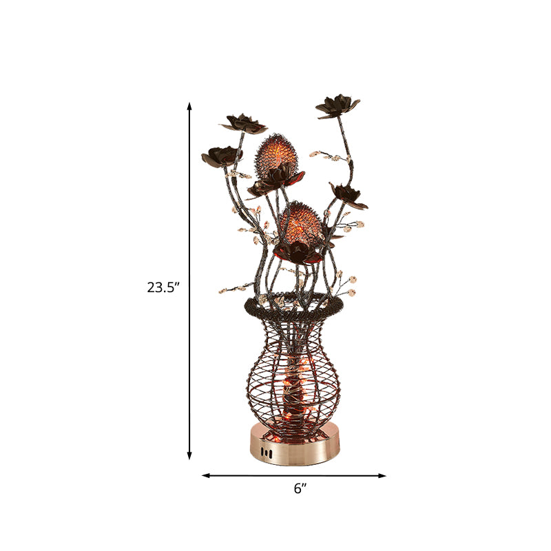 LED VASE TABLE LAMBRE DÉCOR