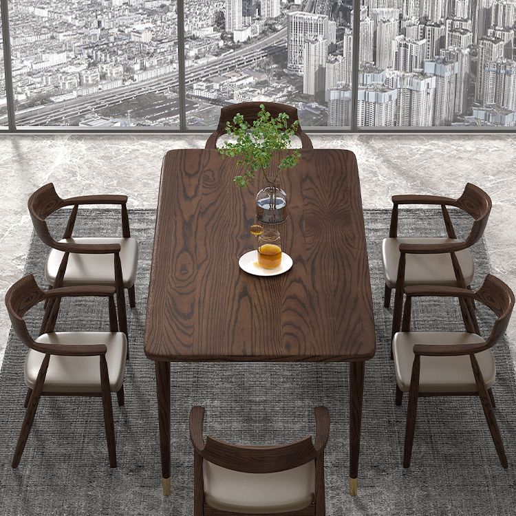 Solid Wood Table Simplicity Style Dining Table for Home and Kitchen
