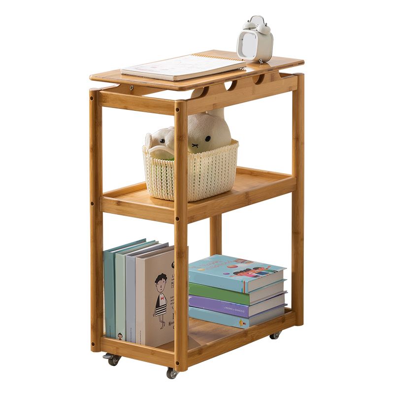 29.5" Tall Side Accent Table Rectangular Nesting End Table for Living Room