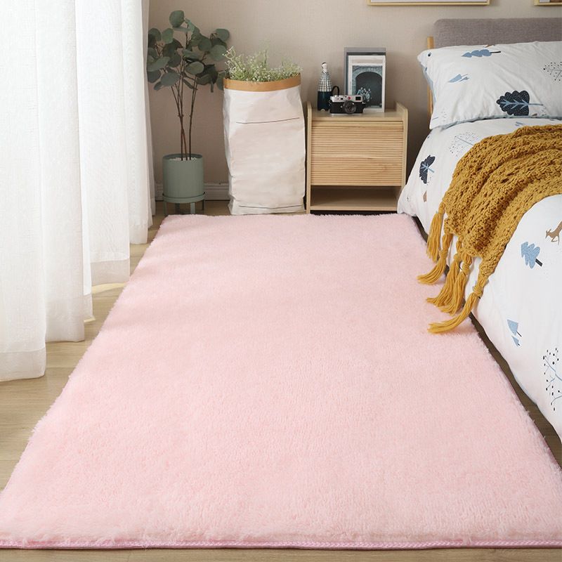 Tappeto in poliestere con tappeto solido minimalista tappeto interno per la camera da letto per adulti