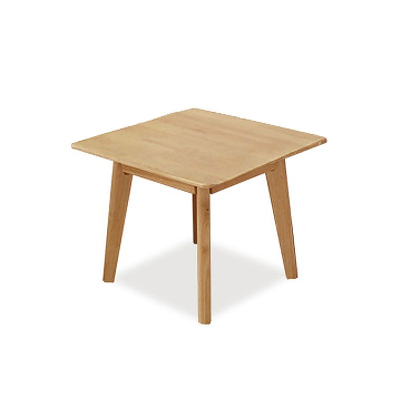 Rectangular/square 4 Legs Base Solid Wood Table Nordic Style Coffee Table