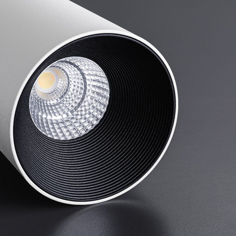 Cylinder Ceiling Light Fixture Contemporary LED Flush Mount for Corridor