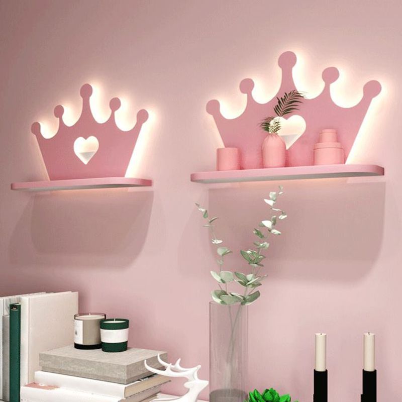 1-Light Sconce Light Fixture Creative Macaron Style Plastic Sconces for Bedroom