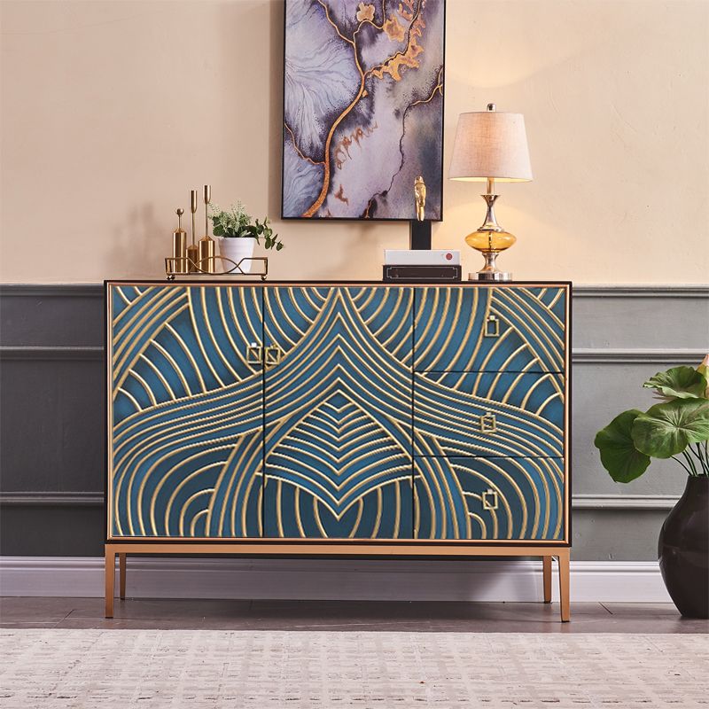 15.6-inch Width Glam Storage Chest Dresser Solid Wood Dresser