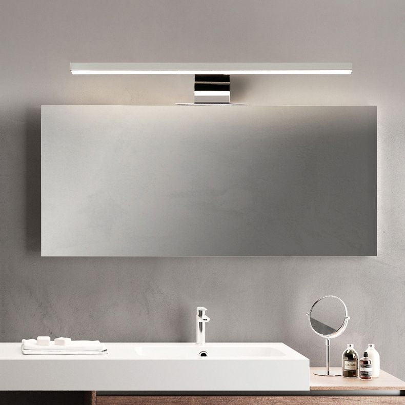 Luz de tocador lineal moderno Lighting acrílico Iluminación montada en la pared para el baño