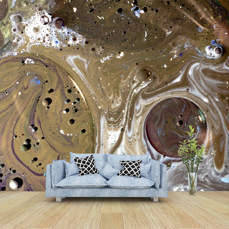Modernist Abstract Mural Wallpaper for Sitting Room, Custom Size Available