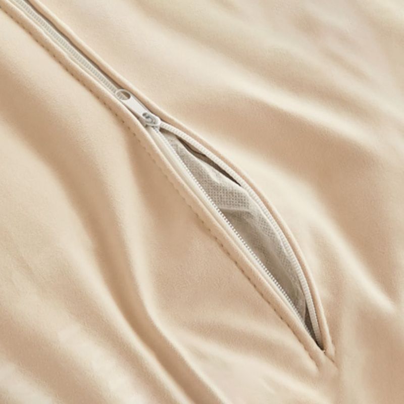 Glam Ergonomic Rocking Accent Chair with Padded Seat Rocking Chair Suede