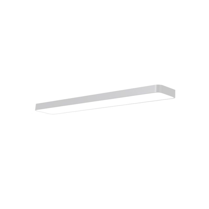 Moderne LED-strip flush mount plafond licht zwart & witte lamp voor kantoor