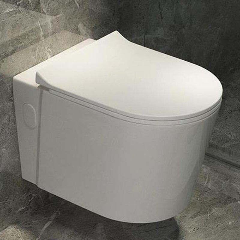 Wall Mount Porcelain Flush Toilet One-Piece Toilet Modern Toilet Bowl