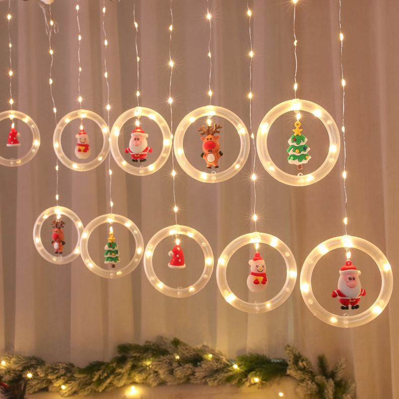 Cartoon LED Rope Light Modern Circle Decorative Lights for Shop Window