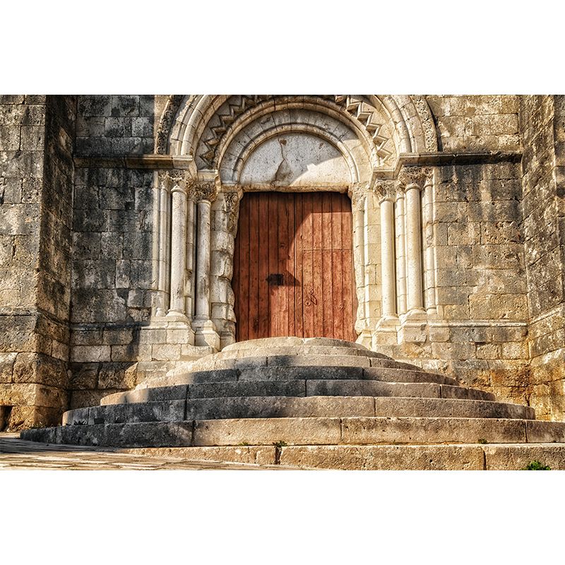 Stairs Architecture Photography Mural Wallpaper Stain Resistant for Room