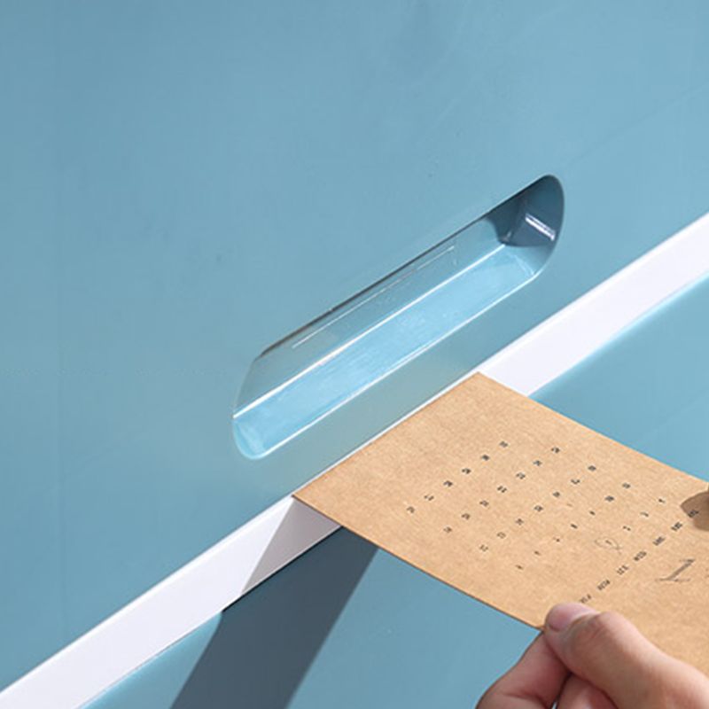 Nordic Vertical Kids Nightstand 5 Drawers Plastic Nursery Dresser for Bedroom