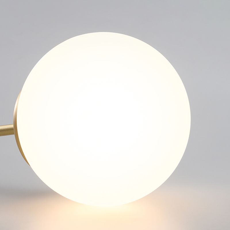 Modern Sphere Chandelier Lights Glass Chandelier Light Fixture for Living Room