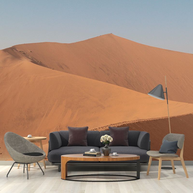Living Room Wall Mural Wallpaper Modern Desert Mildew Resistant Wall Decor