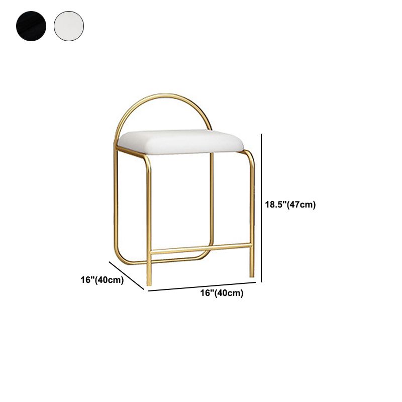 Glam Makeup Counter 18.11" Wide Vanity Tables with 2 Storage Drawers