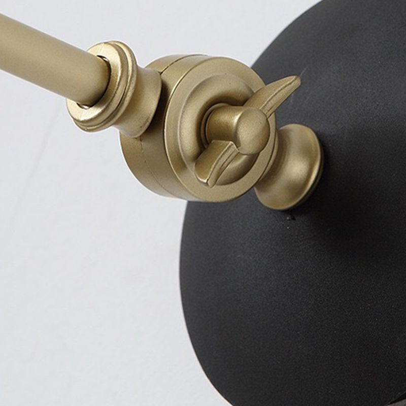 Nordic Metal Wall Light Bucket Shape Adjustable Wall Sconce for Living Room