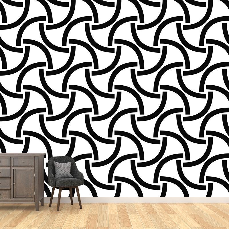 Customized Modern Geometry Wall Mural Decal Eco-friendly Wallpaper Wall Decor