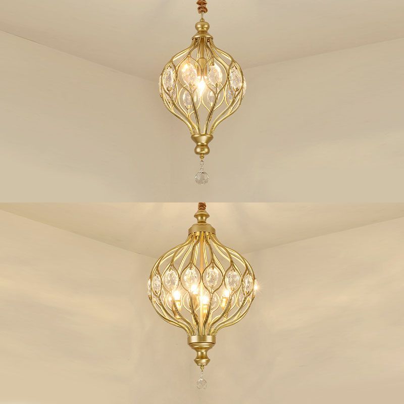 Éclairage de pendentif rond