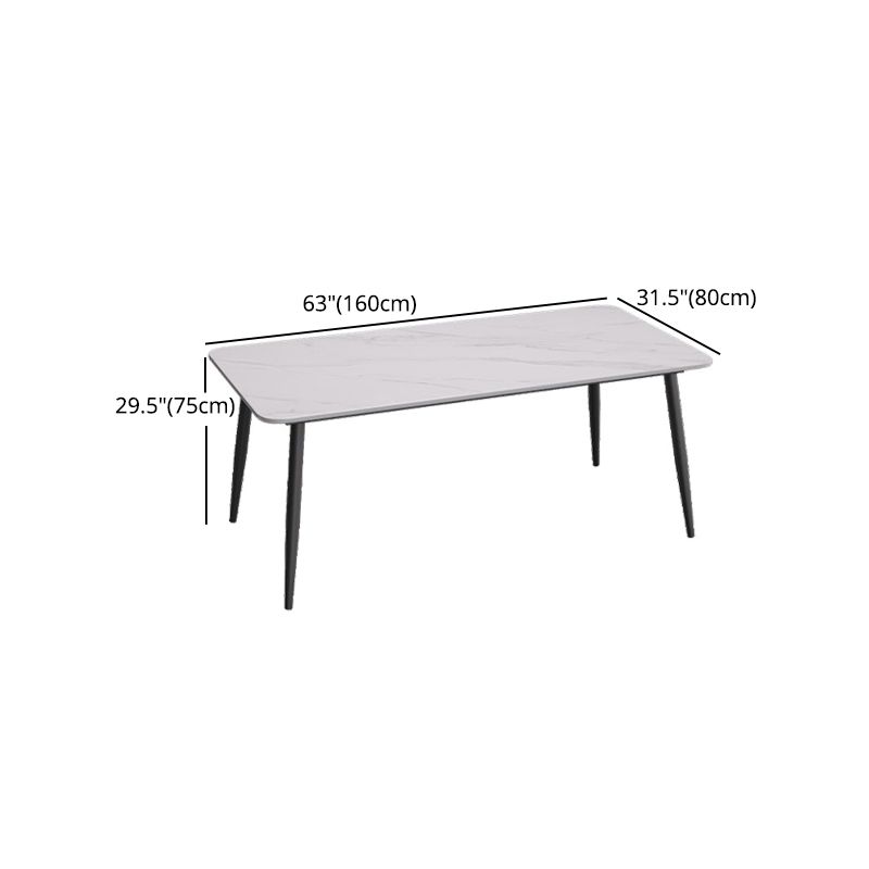 Modern 1/2/5/7 Pieces Dining Set Rectangle Dining Room Table Set