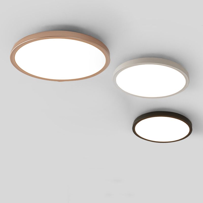 Fixation du plafond Fixation Lumière moderne Mont Ceiling Light avec Shade Acrylique