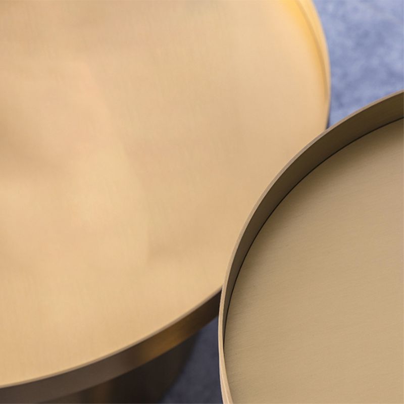 Mid-Century Modern Steel Coffee Table Pedestal Tray Top Cocktail Table
