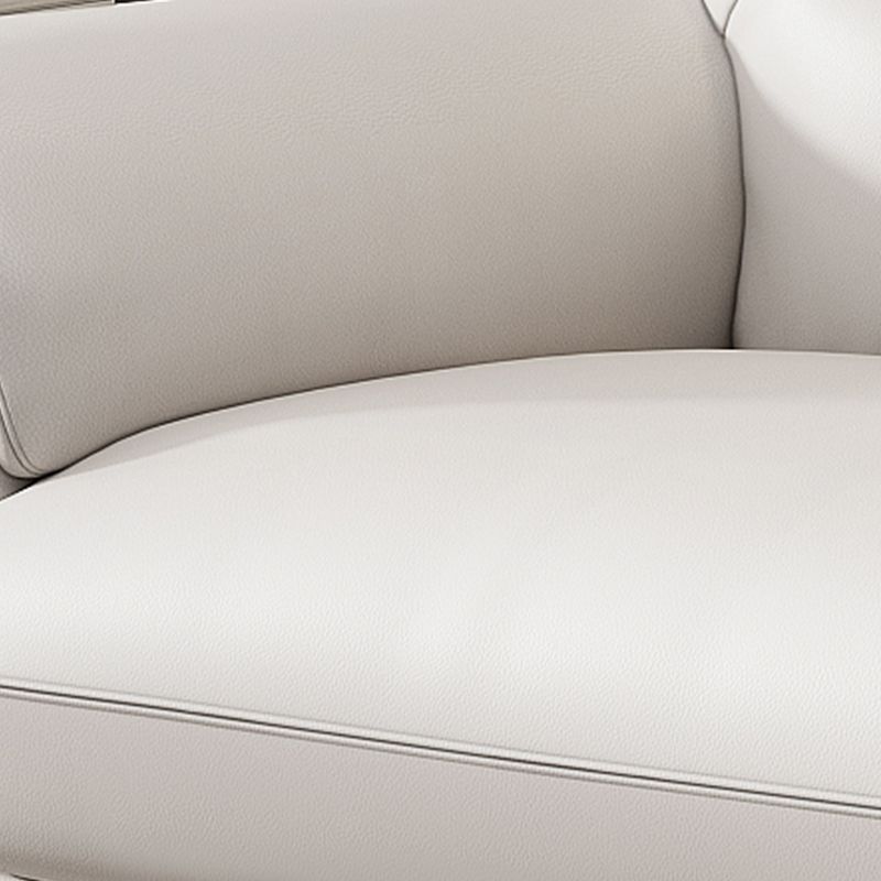 Ultra-Modern Sewn Pillow Back Sofa 33.46"H Pillow Top Arm Wear Resistance Sofa