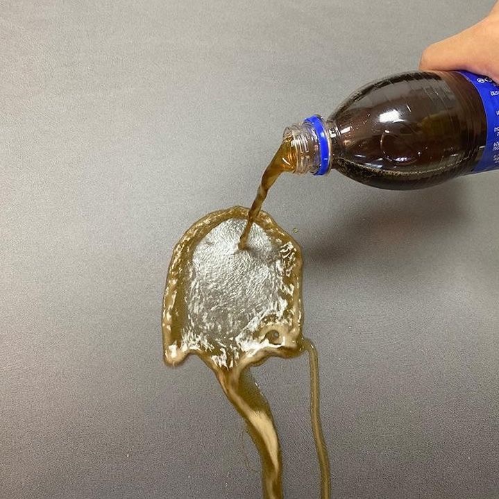 Scandinavian Faux Leather Seating Living Room Flared Arm Cushions sofa