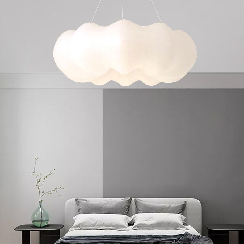 Wolkvormige hanglank kroonluchter moderne minimalistische stijl acrylhangend licht