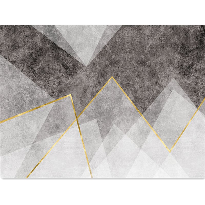 Simplicity Harlequin Printed Carpet Polyester Area Rug Stain Resistant Indoor Carpet for Living Room