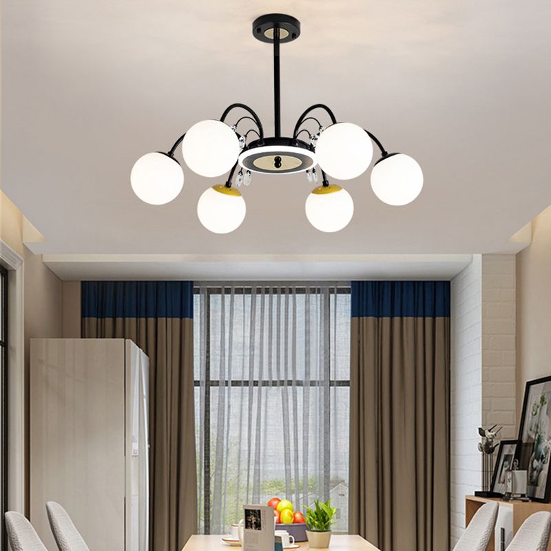 Moderner Globus Form