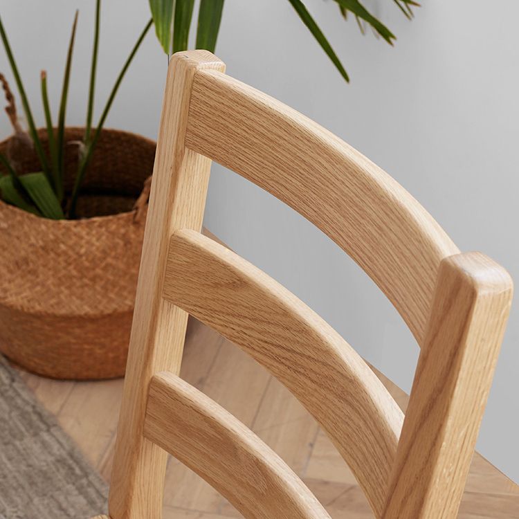 Contemporary Solid Wood Ladder Back Dining and Accent Chairs