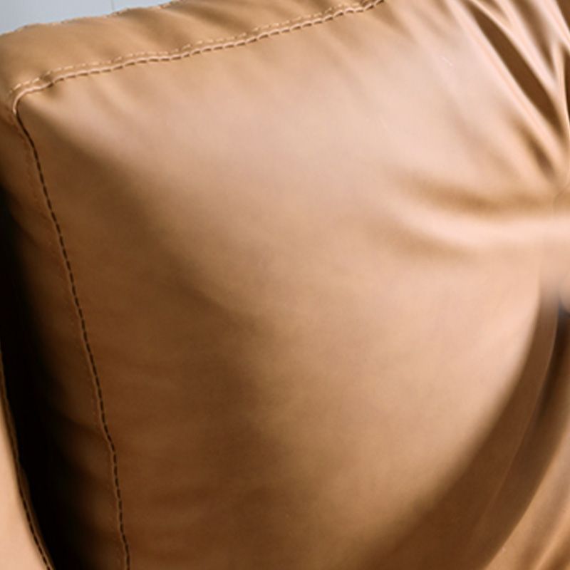 Faux Leather Sleeper Sofa Pillow Back Pillow Included Futon Sleeper Sofa