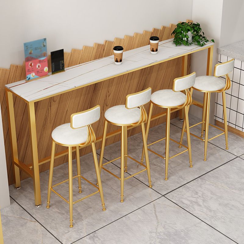 1/5/9 Pieces Bar Stool and Table Set Rectangular Pub Table Set