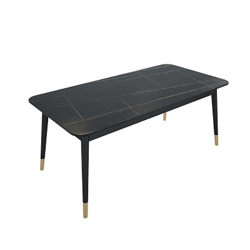 Modern 1/2/5/7 Pieces Dining Set Rectangle Stone Dining Table Set for Home