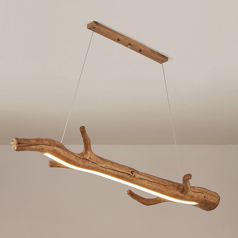 Lustre moderne île japonaise Lumières de lustre en acrylique pour la salle de thé