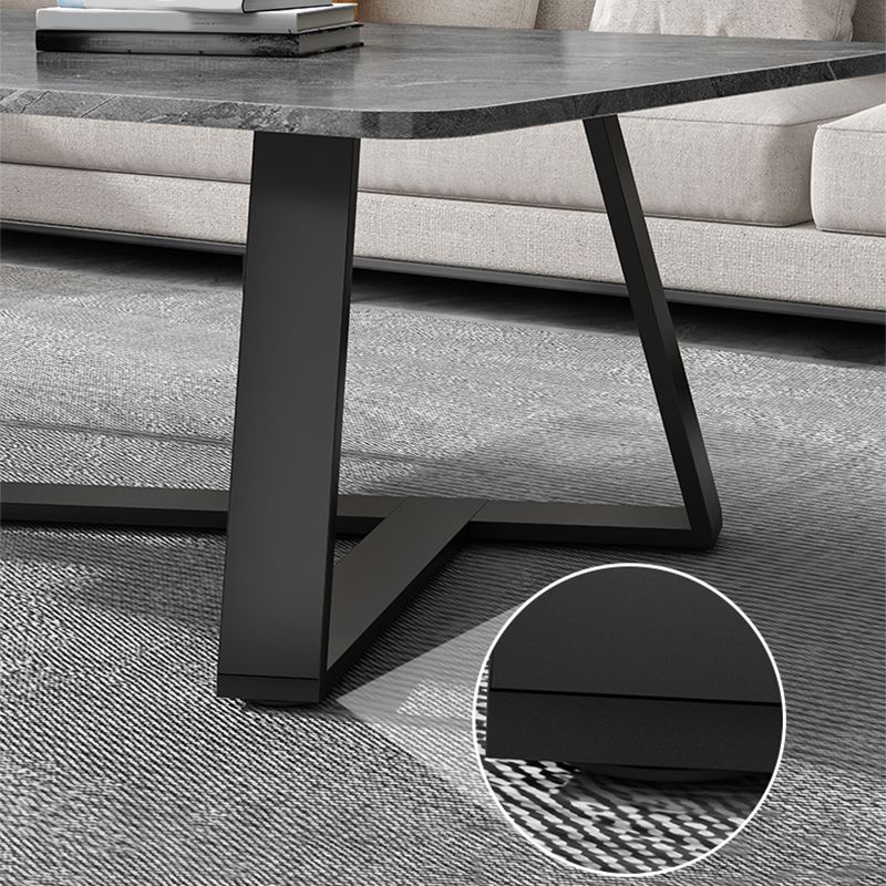 Rectangle Wooden Coffee Table Modern Coffee Table for Living Room