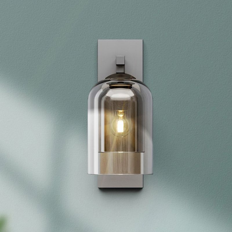 Exquisite Creative Wall Light Sconce Inner Glass Shade Wall Mount Light for Corridor Bedroom