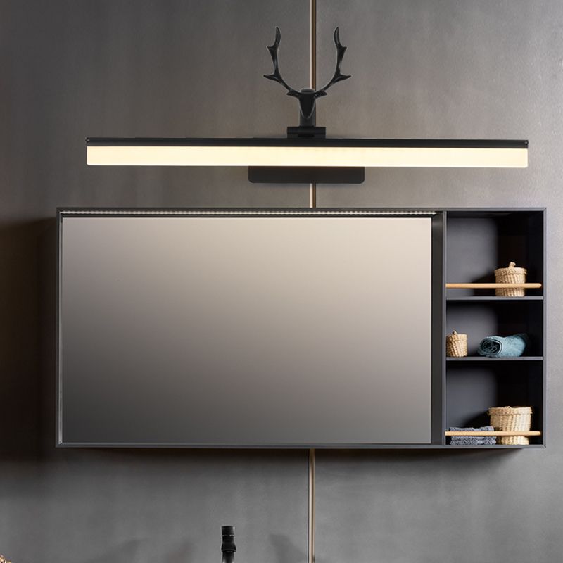 LED Vanity Light Fixtures Modernist Mirror Front Lighting with Acrylic Shade