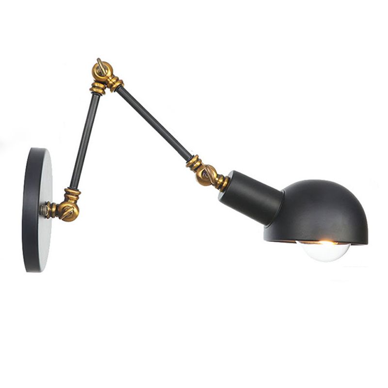 Swing Arm Lamp Wall Sconce Lighting Industrial Style Metal 1 Head Wall Mounted Light Fixture