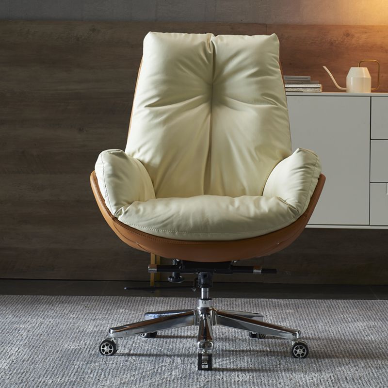 31"W Contemporary Arm Chair Upholstered Tilt Mechanism Executive Chair