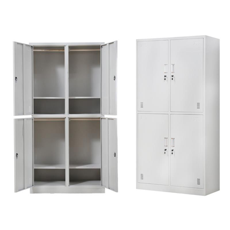 Contemporary Hinged Wardrobe Armoire Steel Wardrobe Cabinet for Home