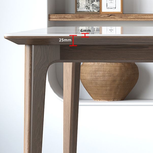 Contemporary Stone Rectangle Table Set 1/2/4/5/7 Pieces Dining Set